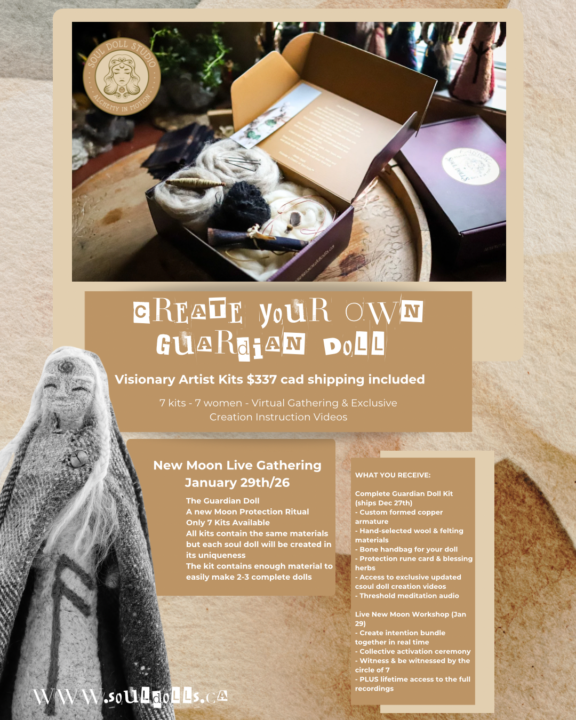 THE GUARDIAN DOLL- RITUAL ARTIST KIT & CIRCLE