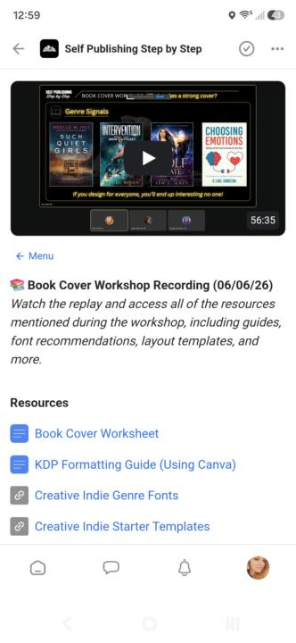 🥳 Workshop Recording in Classroom! 