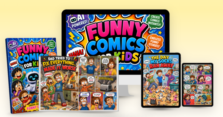 Funny Comics For Kids Review 2026: Turn Any Simple Story Into Full Comic Books Instantly With A Smart AI Chatbot