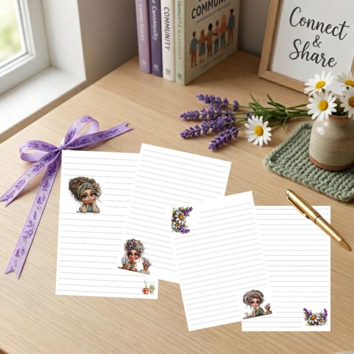 💜 Sneak Peek: July Pen Pal Stationery Is Here! 📝✨