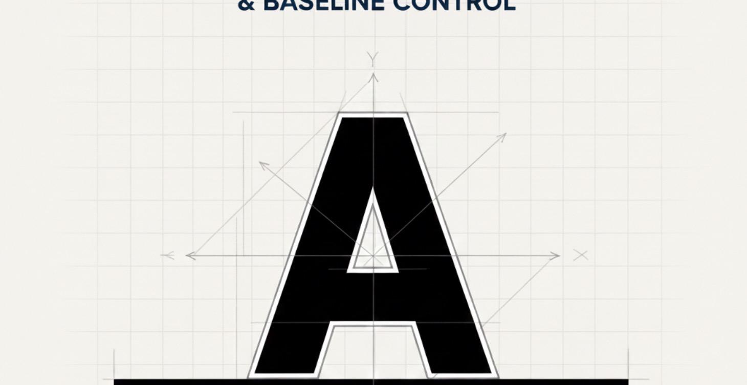The Foundation- Block Letters & Baseline Control