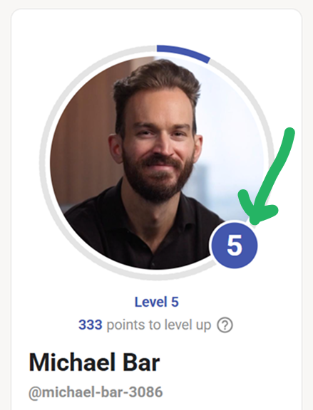 🏆 How Points and Levels Work