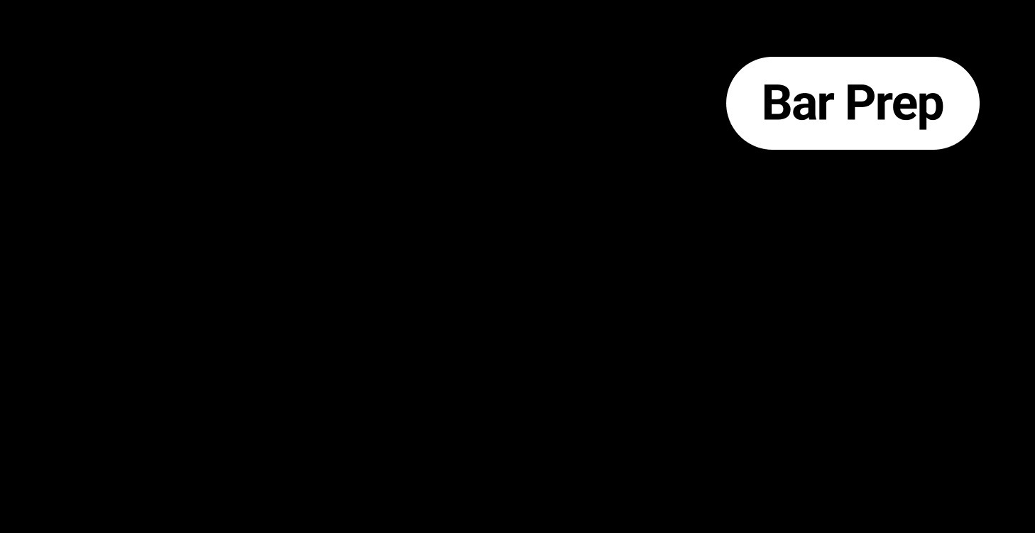 Bar Review (Back to Basics Course)