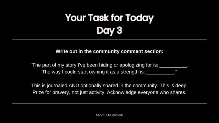 ✨ Day 3 Action Item — This One Goes Deep Sister 💜