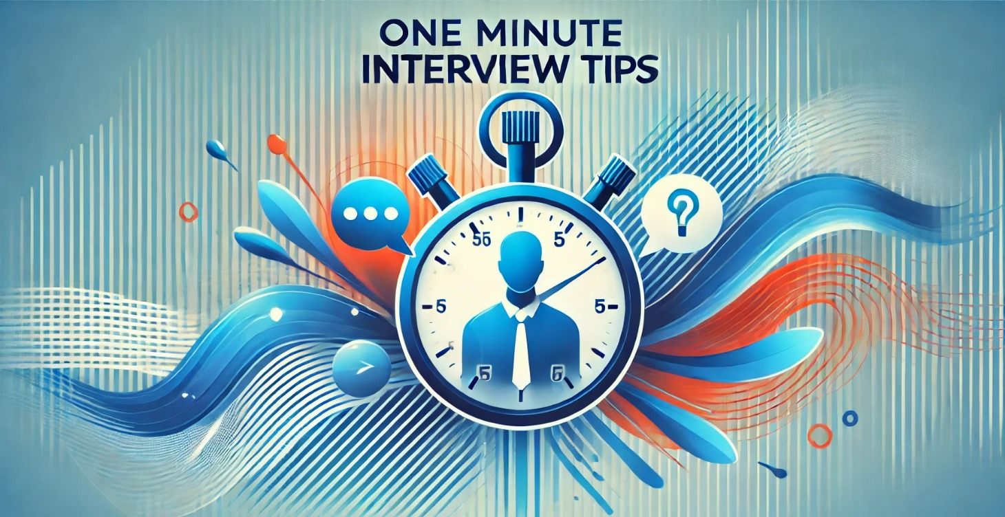 Sign Up For One Minute Interview Tips