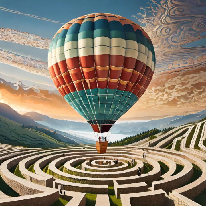 La grazia della mongolfiera