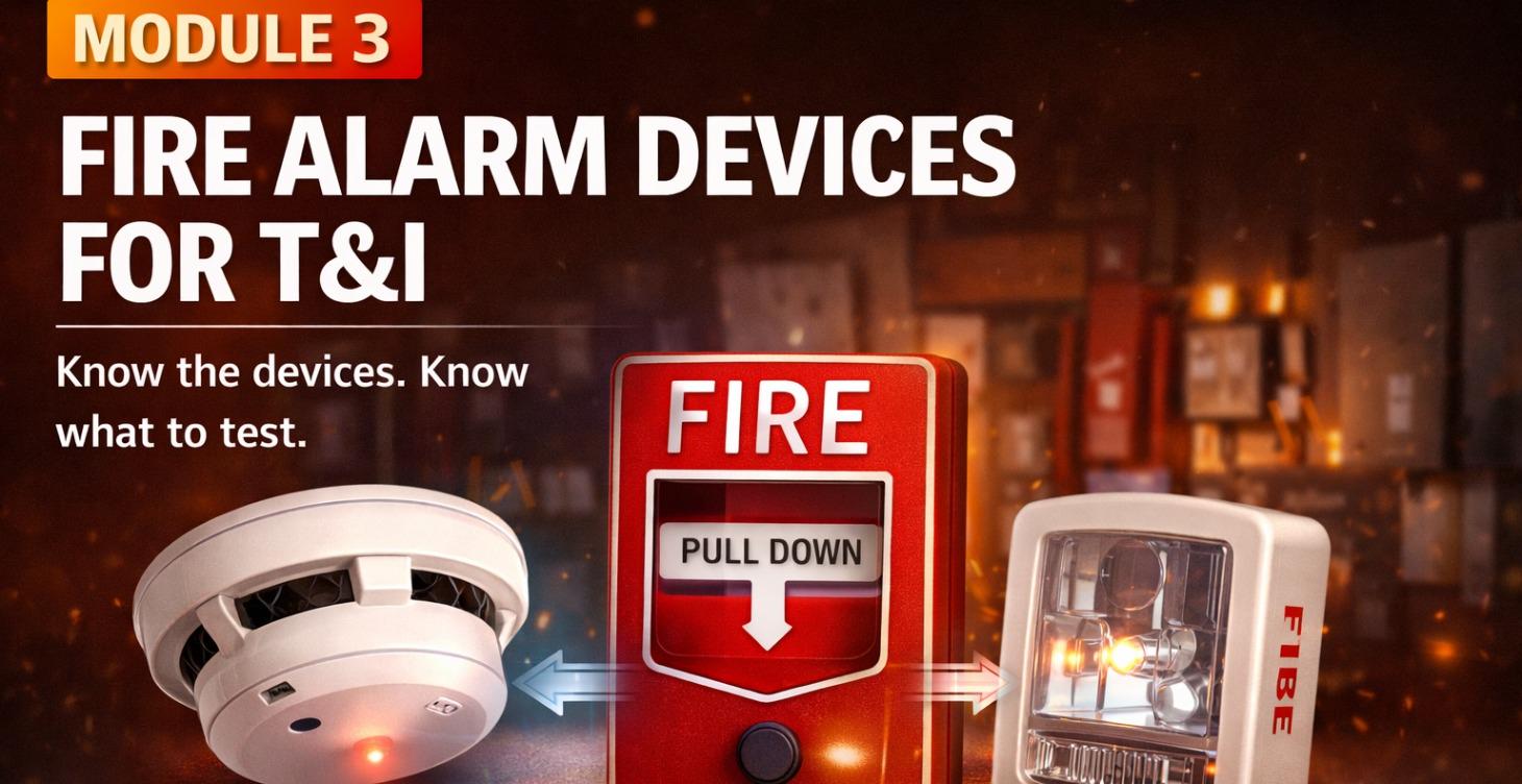 MODULE 3: Fire Alarm Devices for T&I