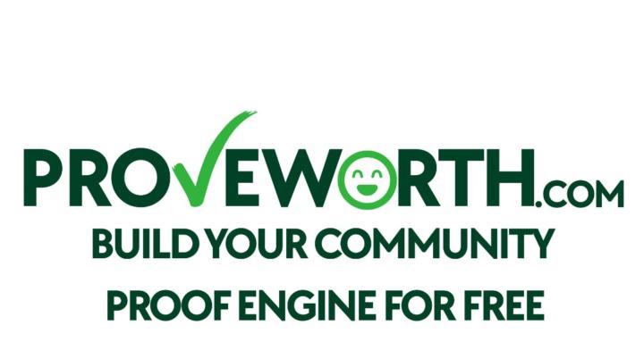 ProveWorth.com Community Proof