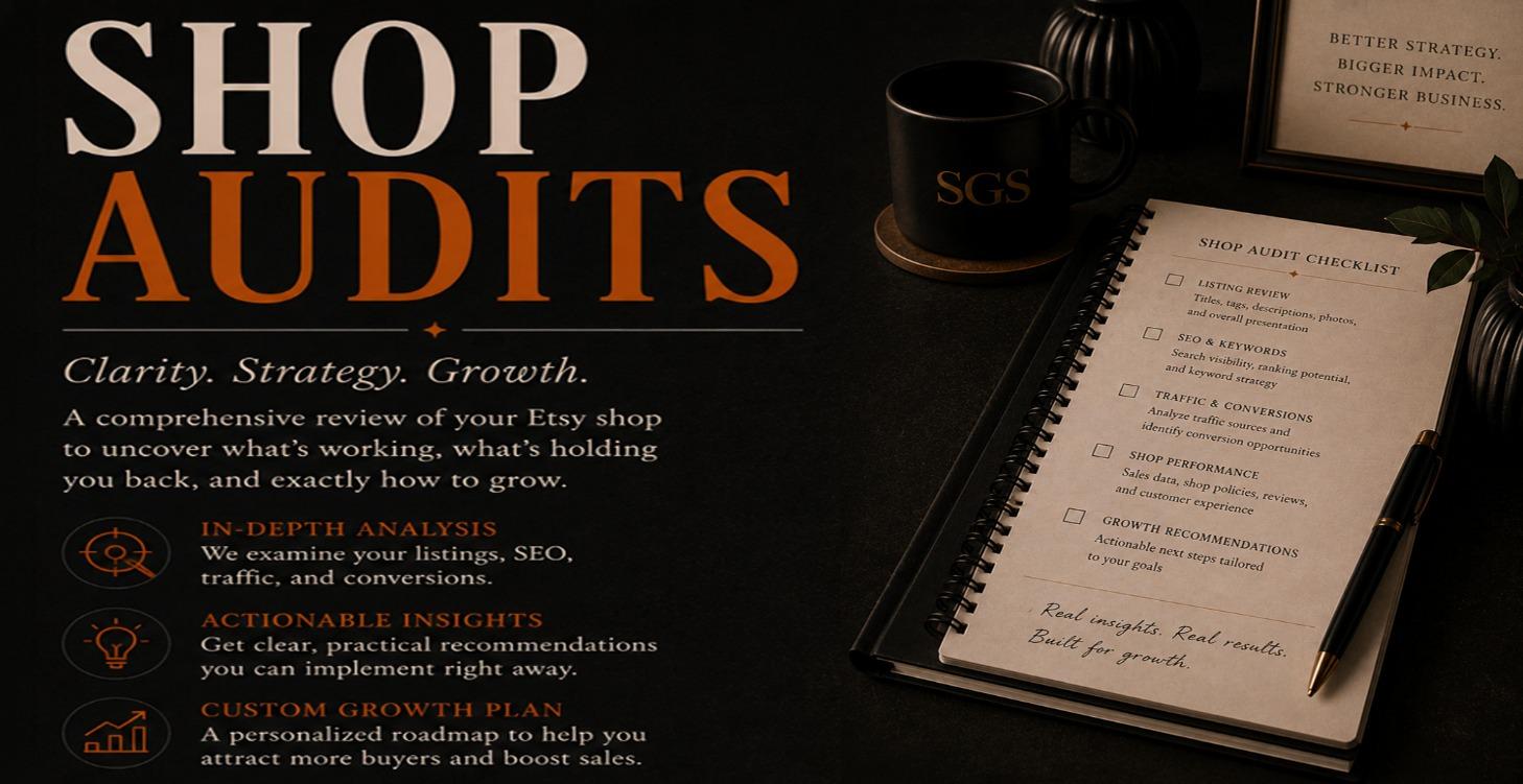 Etsy Shop Audit & Action Plan for Sellers