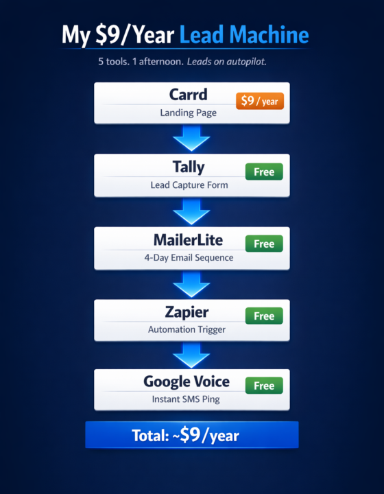 I Fixed My Feast-or-Famine Lead Problem for Under $10/Month (Here's the 3-Step System)