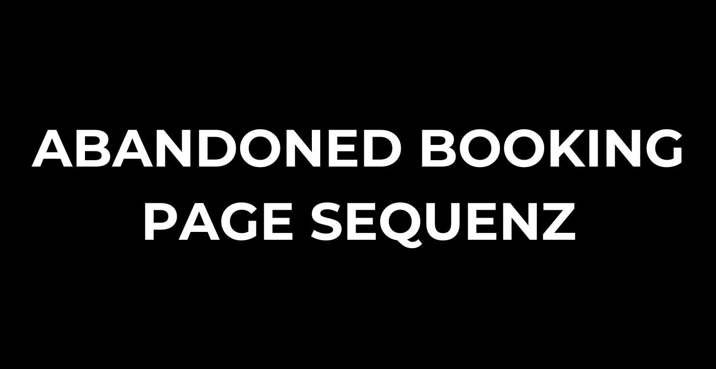 ABANDONED BOOKING PAGE SEQUENZ