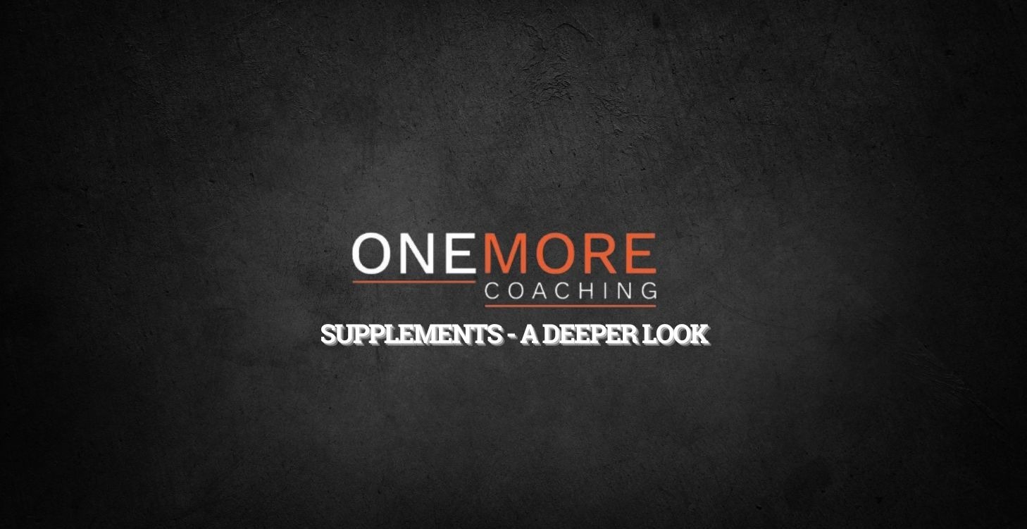 Supplements - more in depth