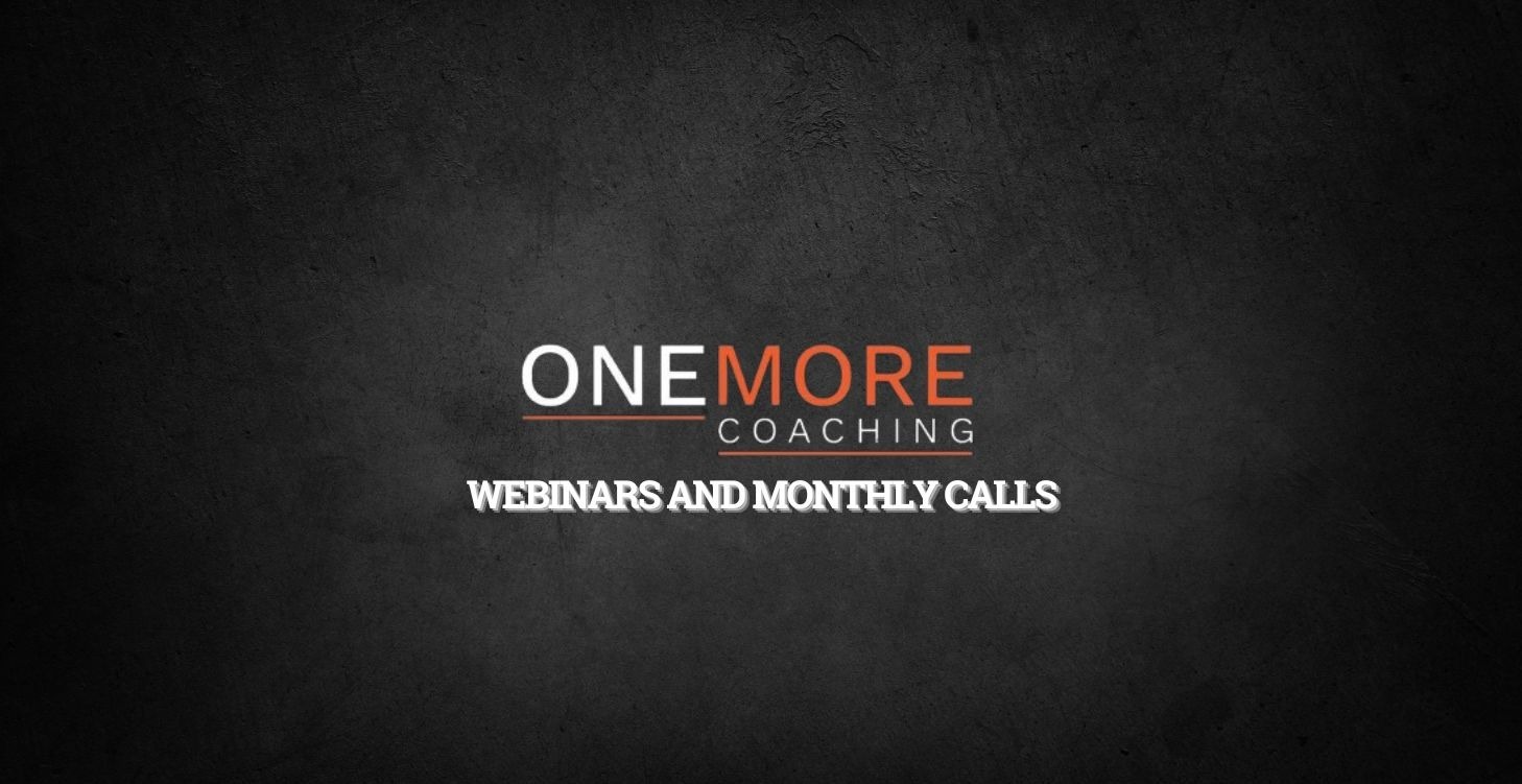 WEBINARS AND LIVE CALLS