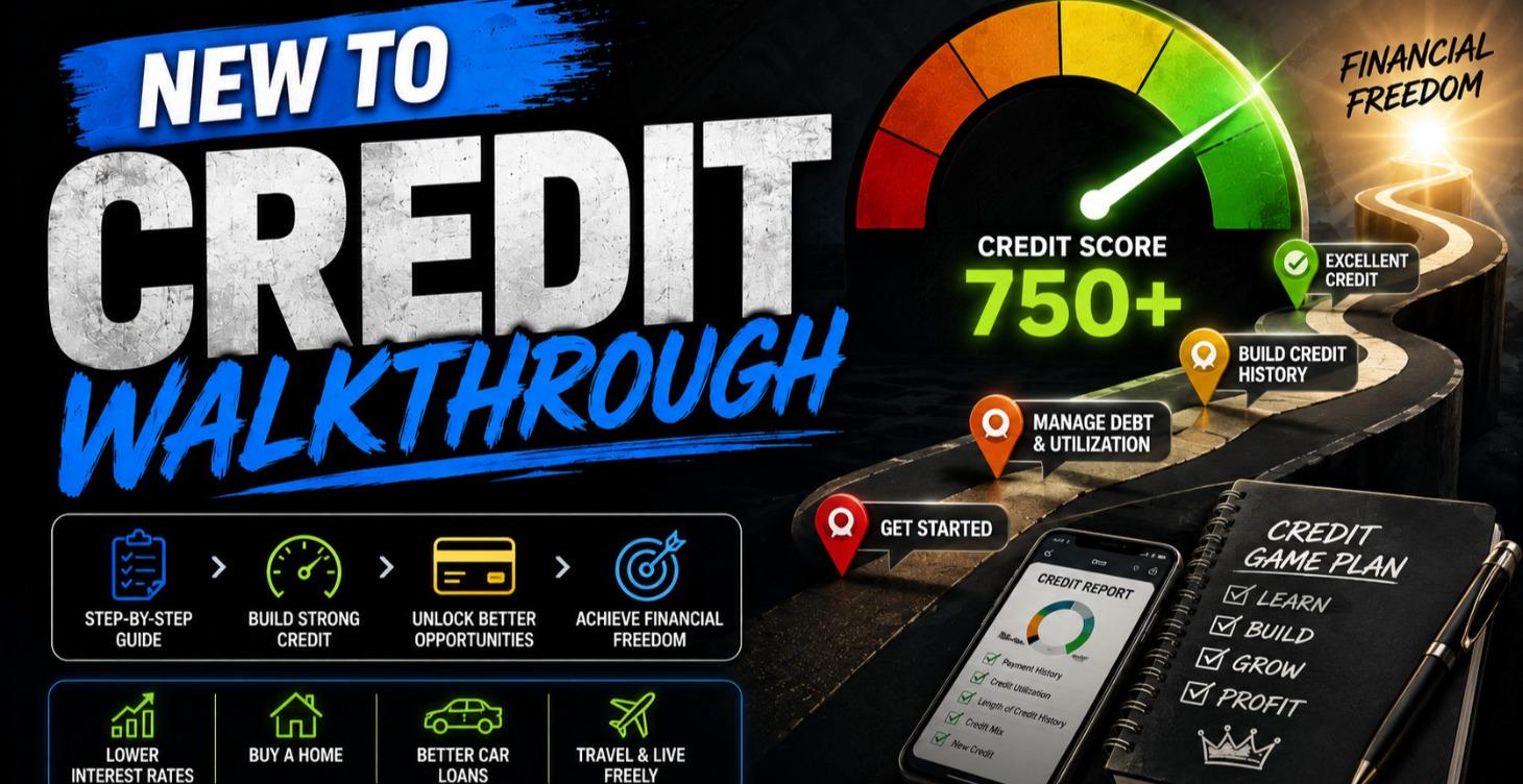 New To Credit Walk through