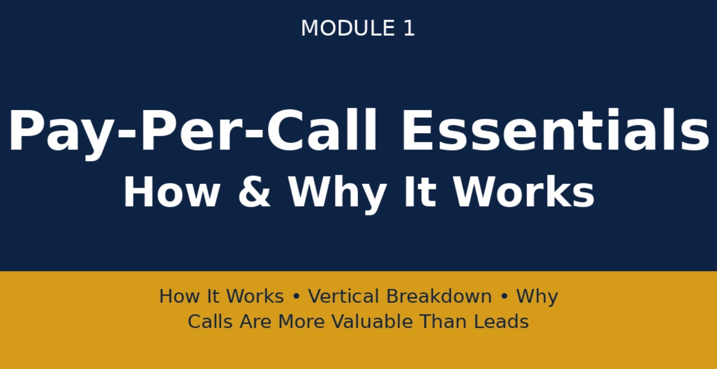 Pay‑Per‑Call Essentials: How & Why It Works