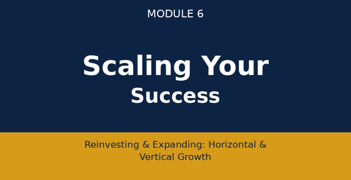 Scaling Your Success