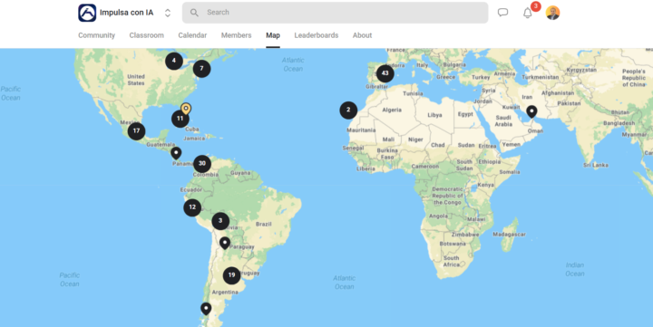 Wow, Ya viste de donde son nuestros miembros?