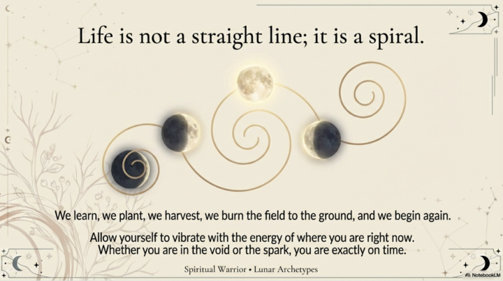 "Life is not a straight line; its a spiral"