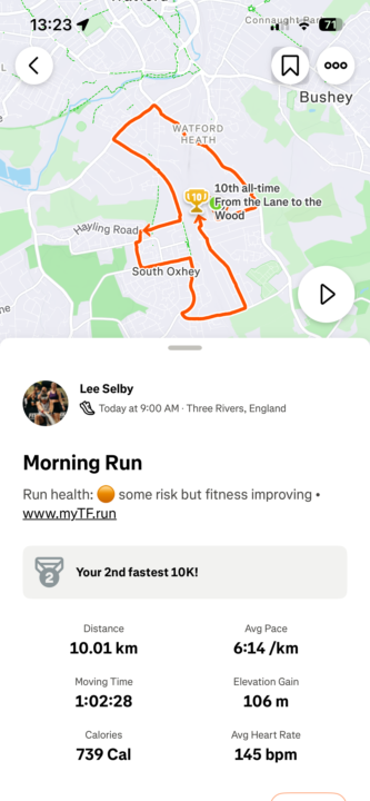 10k in the bag