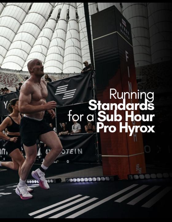 Running Standards for a Sub-1:00 HYROX Pro 🔥