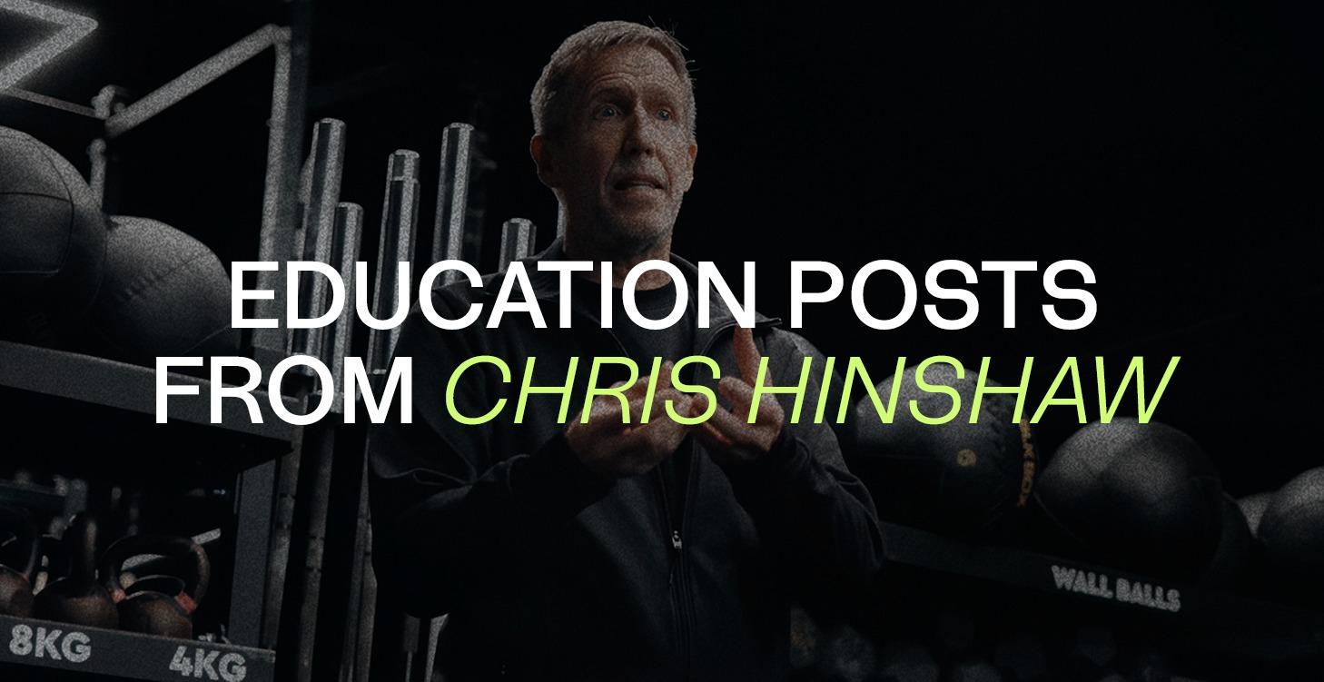 Education Posts by Chris Hinshaw