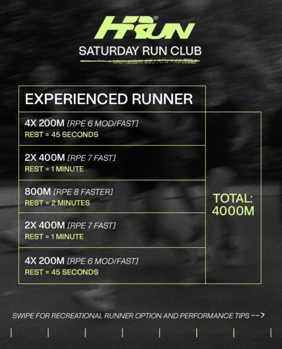 Saturday Run Club 🏃🏽‍♂️