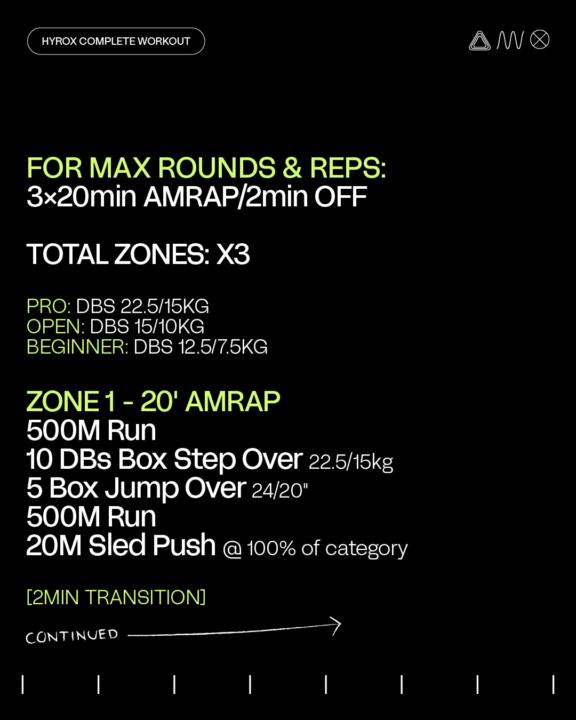 Workout Wednesday 🔥