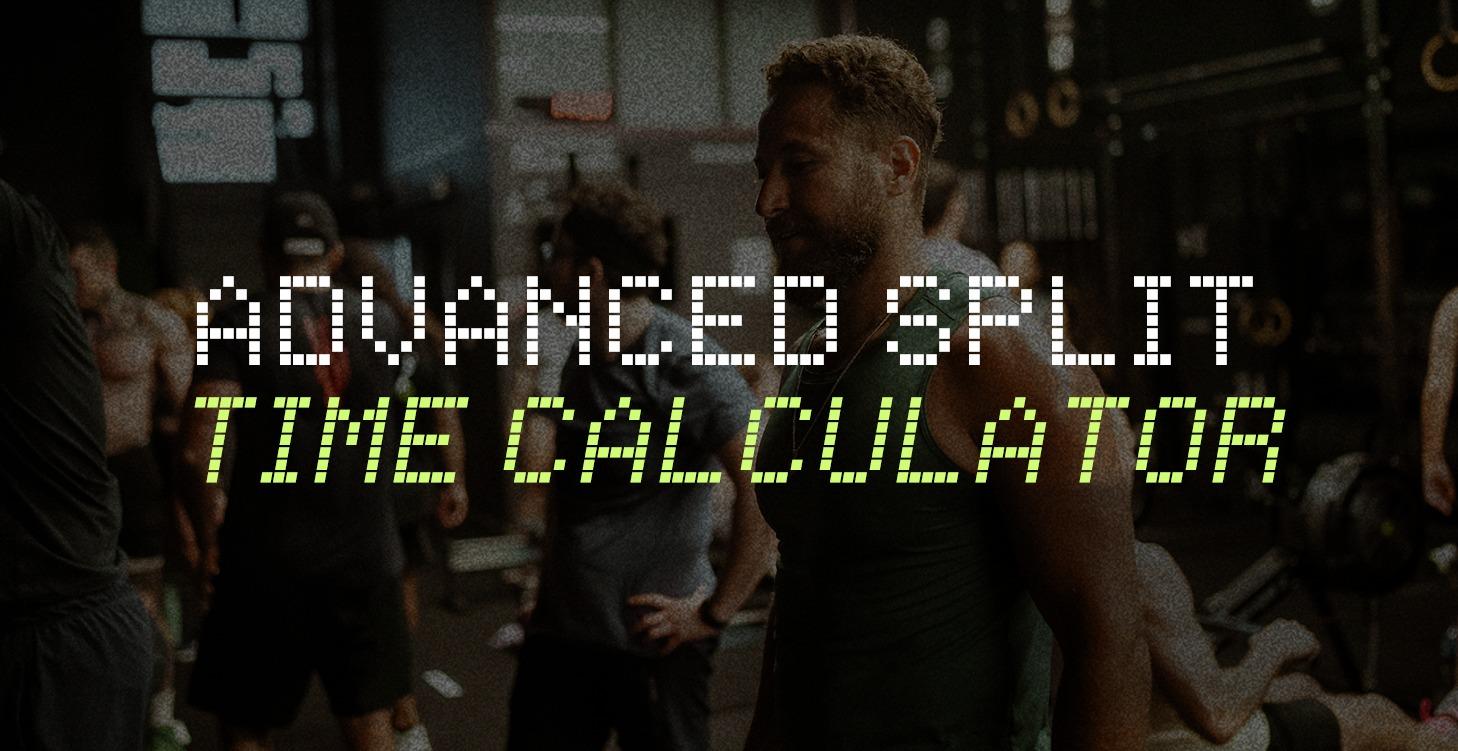 Advanced Split Time Calculator