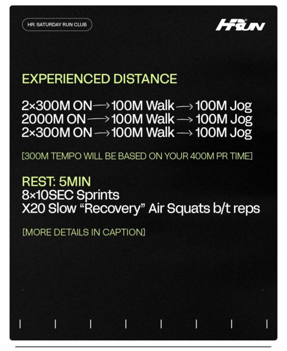 Running Workout - Class #5