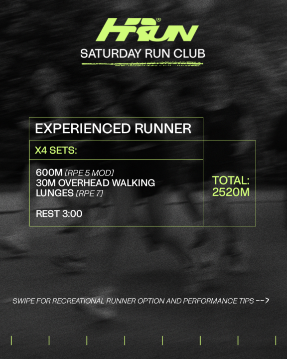 Saturday Run Club 🏃‍♂️‍➡️