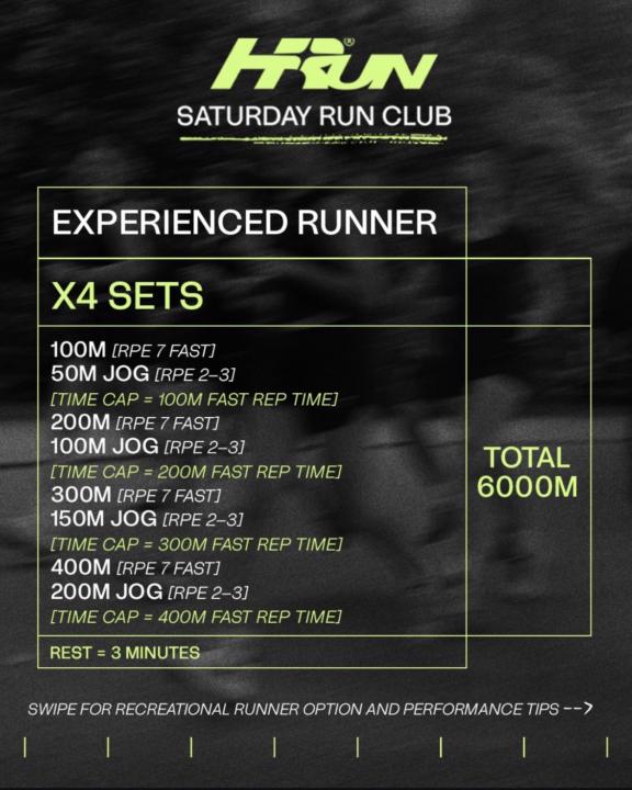 Saturday Run Club 🏃‍♂️‍➡️