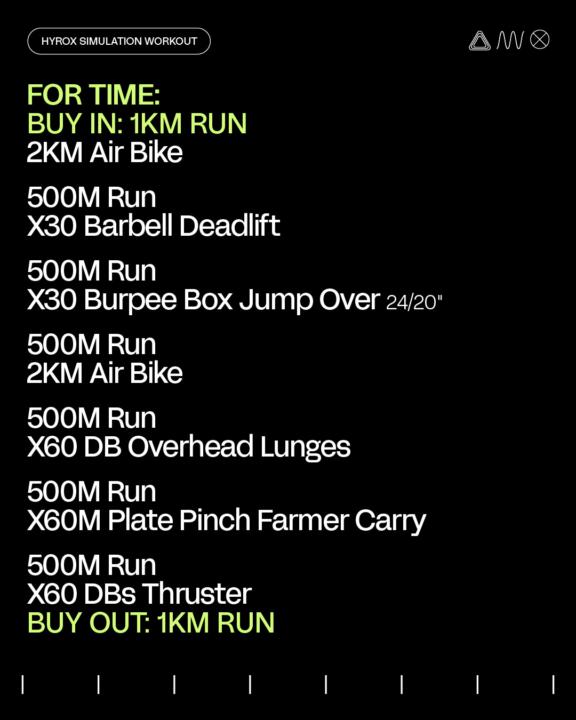 Wednesday Workout 🔥