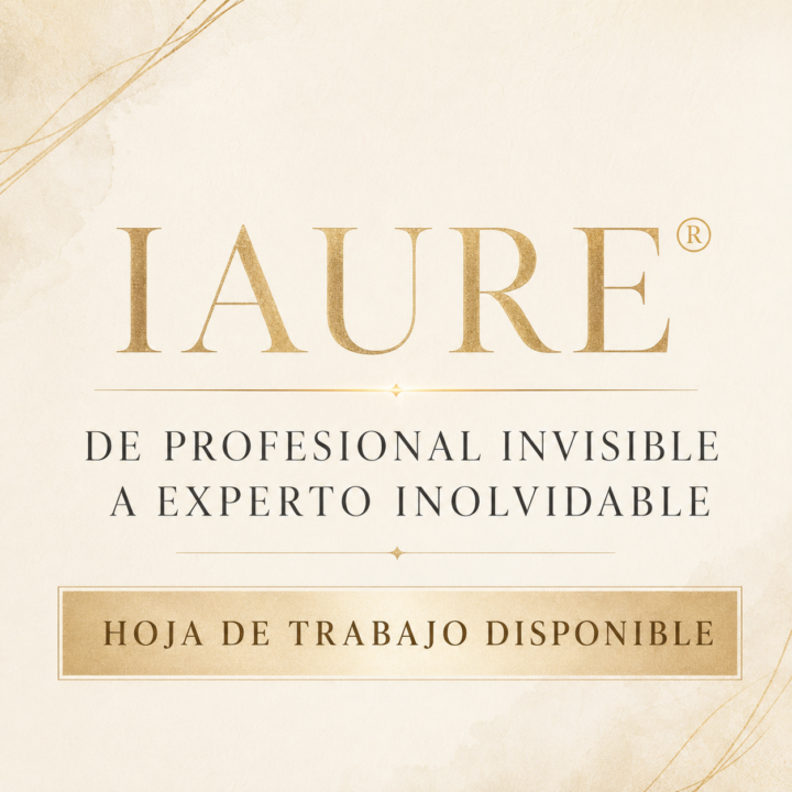 HOJA DE TRABAJO DEL TALLER DE PROFESIONAL INVISIBLE A EXPERTO INOLVIDABLE