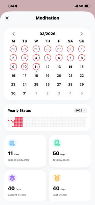 40 Days Meditation + New Training Soon