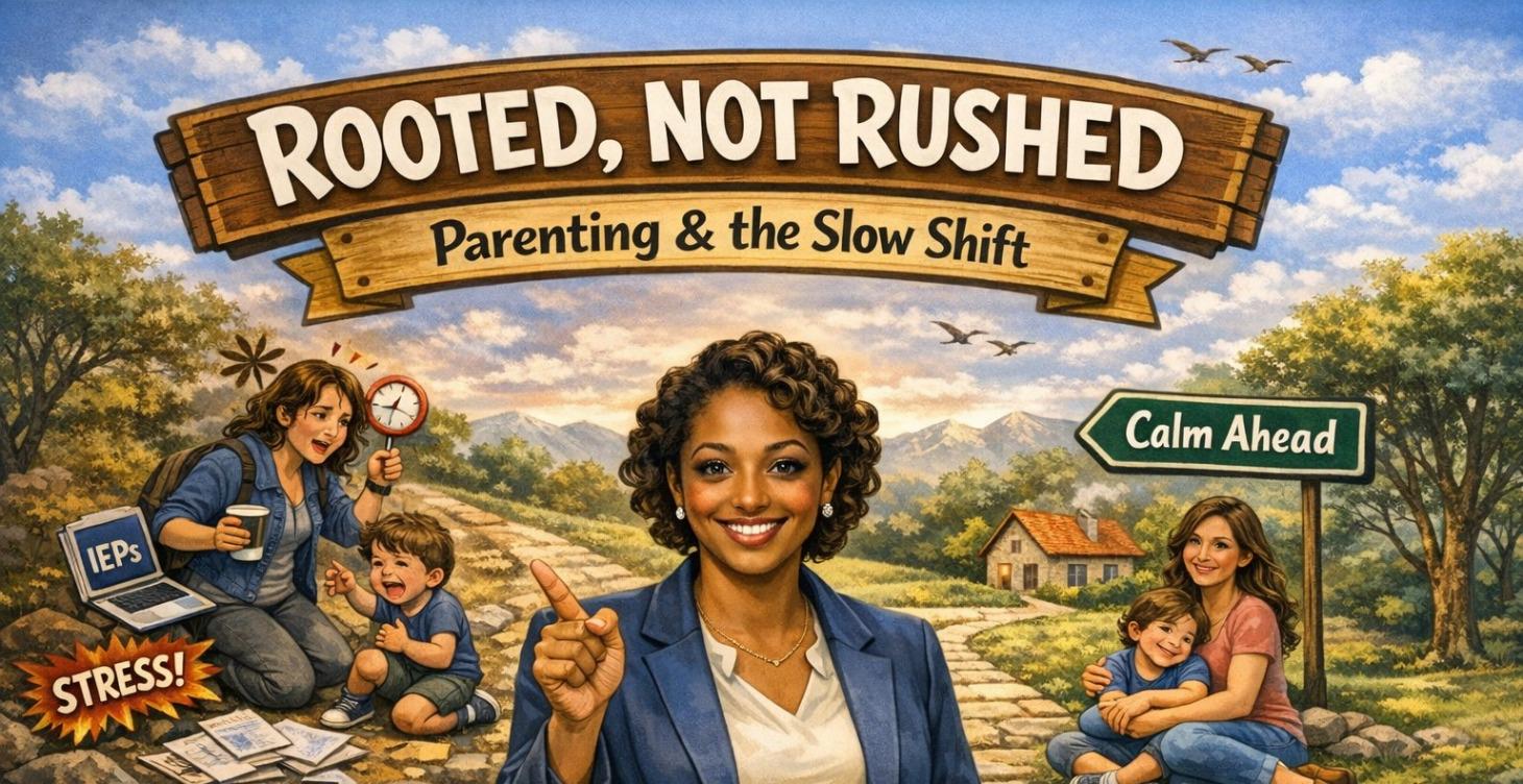 Rooted, Not Rushed: Parenting & The Slow Shift
