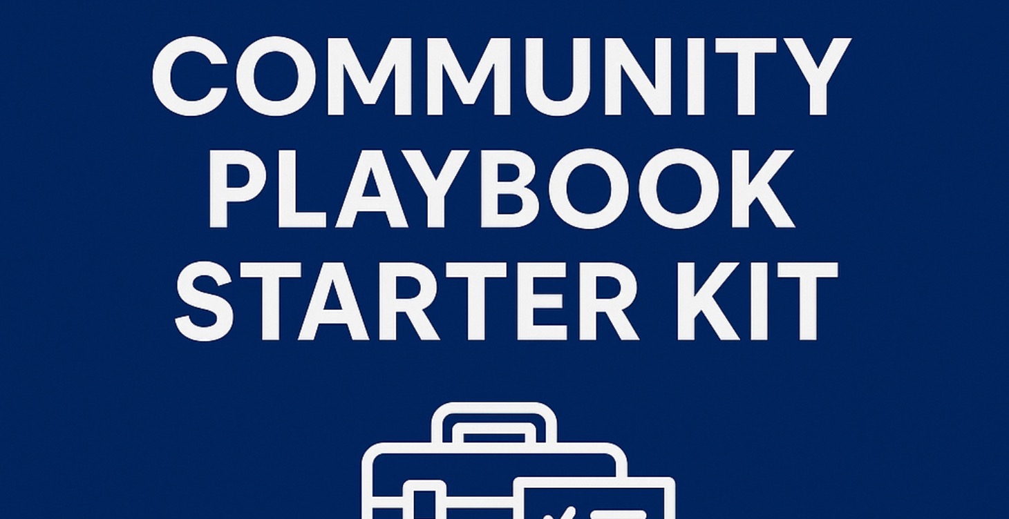 📦 Community Playbook Starter Kit (Free Course