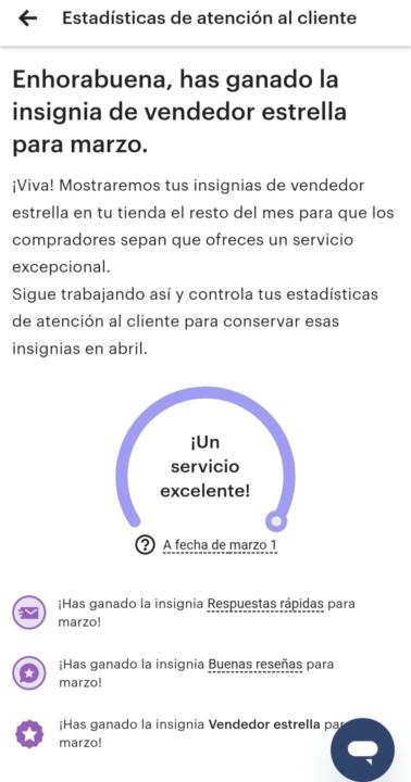 Desde esta mañana...Ya soy Vendedora Estrella 🤩!