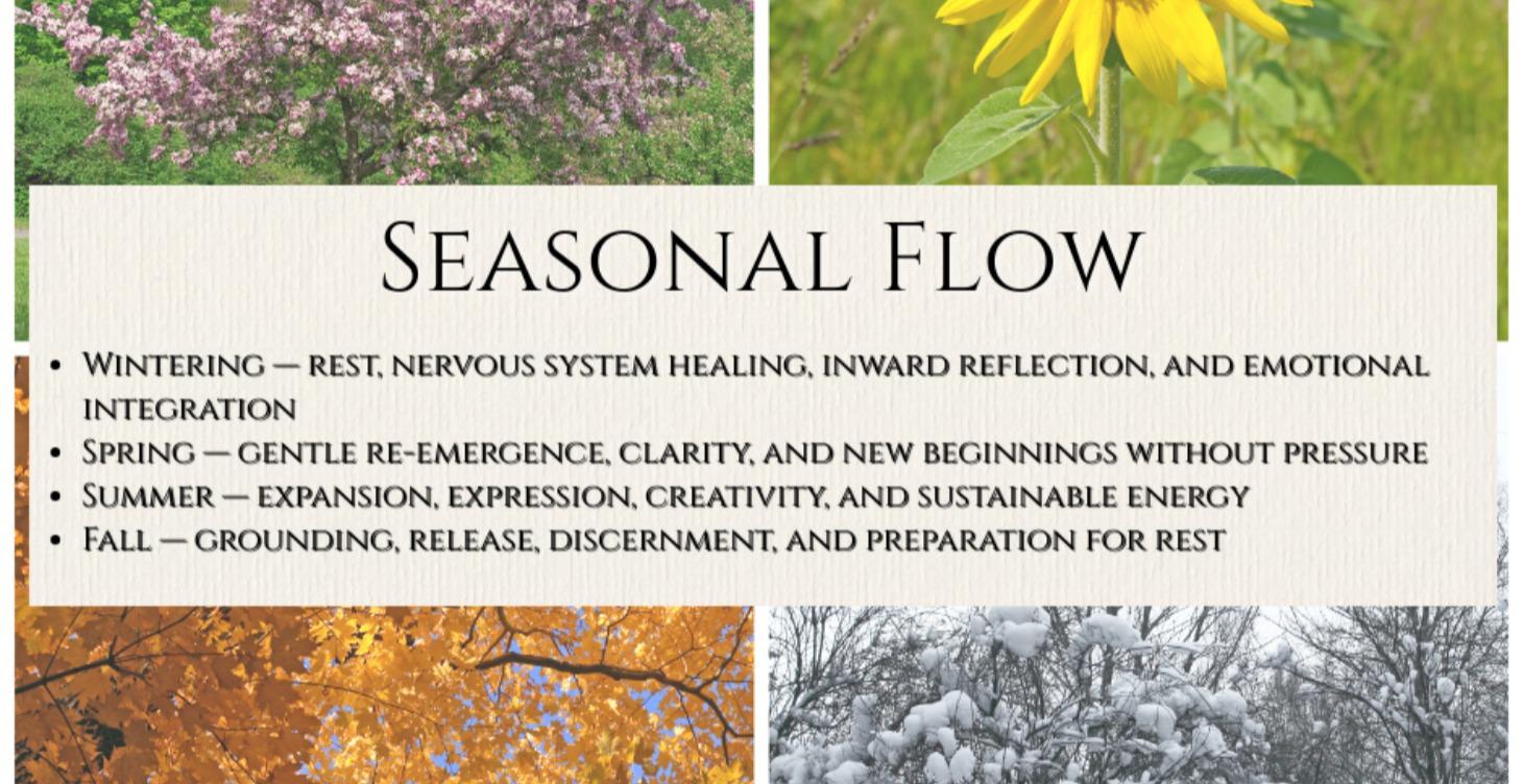 Flowing with the Seasons