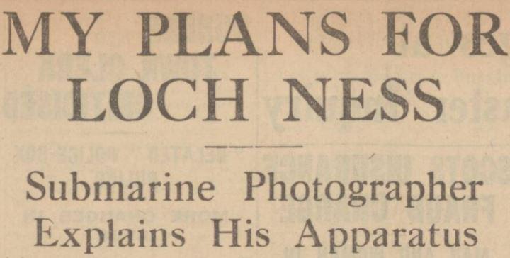The Monster Of 1930s Newsprint