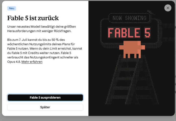 Fable 5 is back 😯