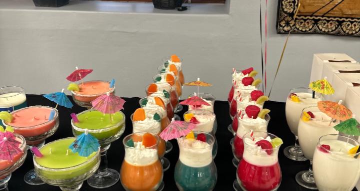 Learn to make creative candles