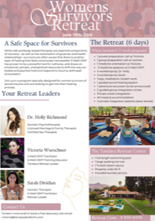 Sexual Trauma Women’s Survivor Retreat