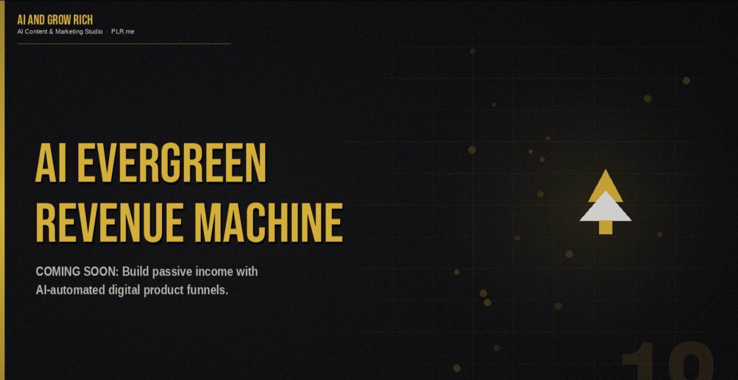 AI EVERGREEN REVENUE MACHINE