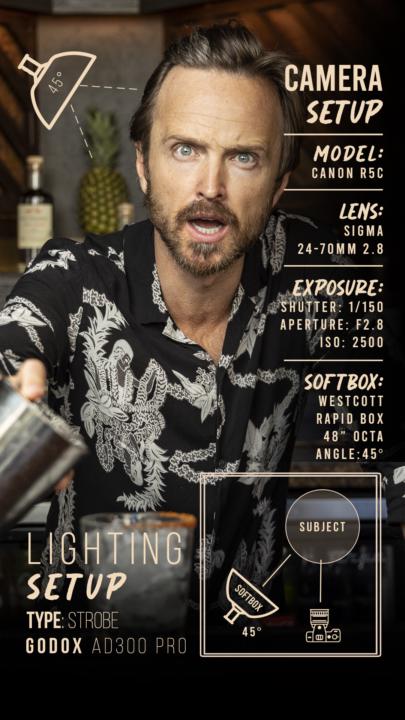 Dos Hombres / Aaron Paul Photoshoot