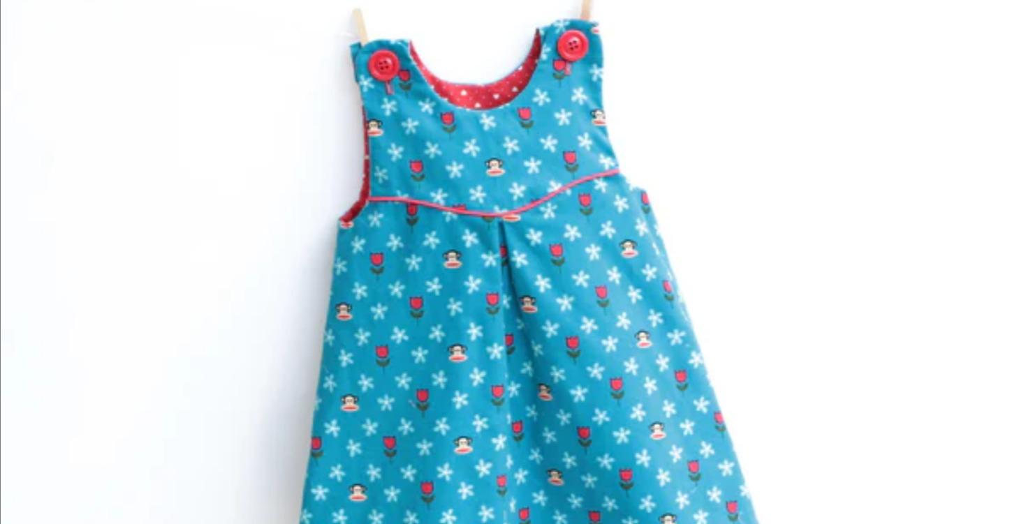 Mini Tulips Dress & Pinafore Pattern