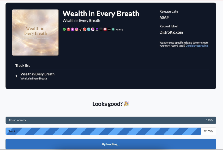 🌱 我的小勝利｜第一首音樂作品，上架了