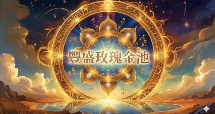豐盛玫瑰金池 Prosperity Me