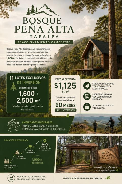 Bosque Peña Alta Tapalpa.