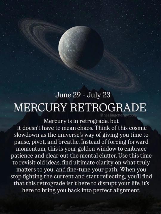 Embracing Mercury Retrogrades 
