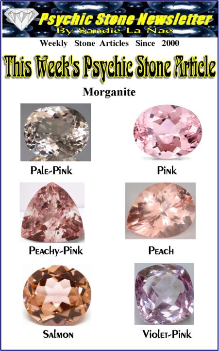 Psychic Stone Newsletter: Morganite